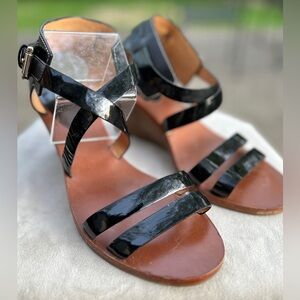 Coach Patent Sandals Sz 9.5 B
